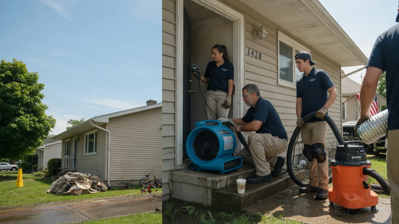Water Damage Restoration in New Athens, OH near me